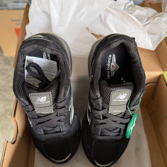 Little Kid New Balance Size 13M (Black/Grey) - Picture 3 of 6